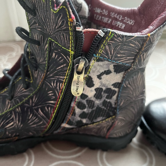 Zip up ankle boots - Picture 4 of 5